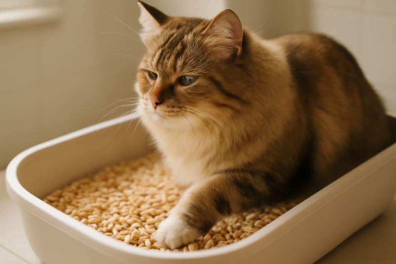 Kattenbakvulling voor katten met gevoelige pootjes of allergieën