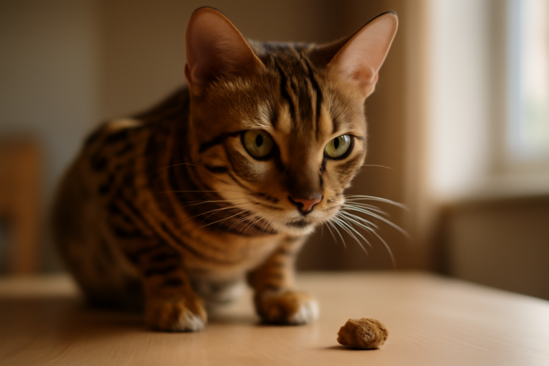Kattensnacks voor de Bengaalse kat: de juiste traktatie voor een energiek ras