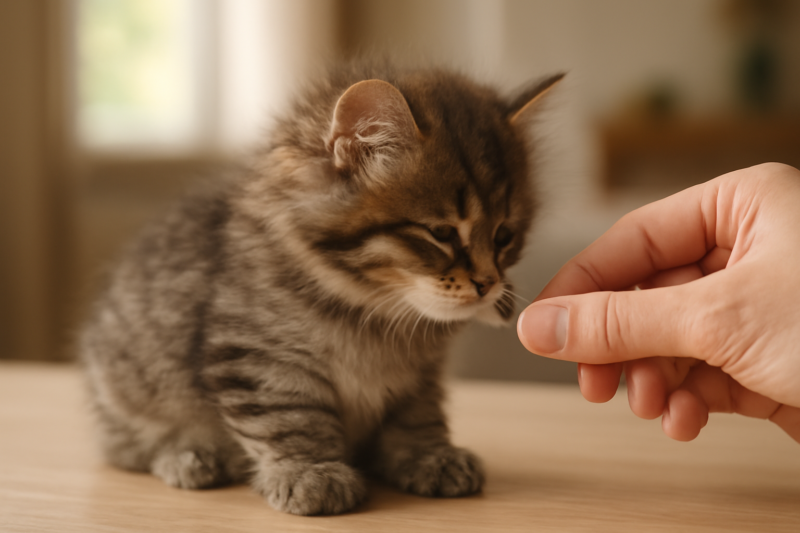 Kattensnacks voor kittens: welke traktaties zijn veilig en hoeveel mag je geven?