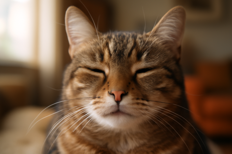 Waarom knijpen katten hun ogen dicht naar jou? De langzame knipoog uitgelegd