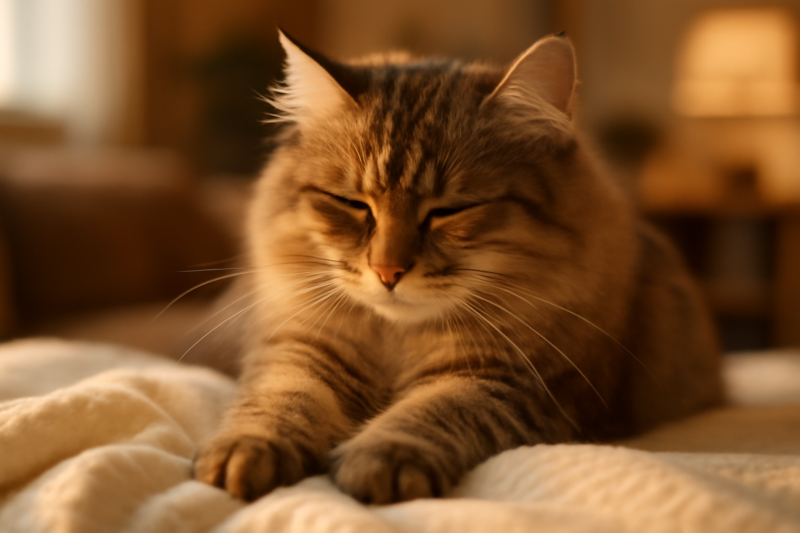 Waarom knippen katten? De wetenschap achter melktrappen en spinnen