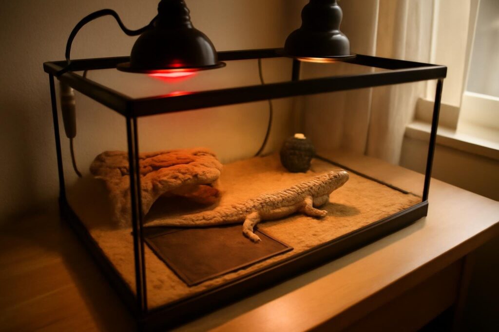 Warmtelamp terrarium kiezen: gids voor de juiste verwarming